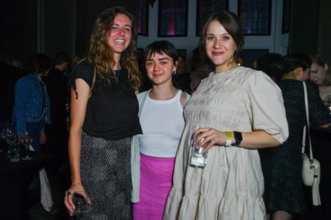 Lowri Roberts (Filmmaker) Maisie Williams (Actor), Hannah Marie Williams (Casting Director) 